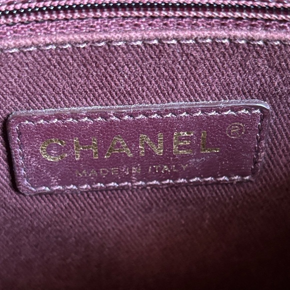 ⚜️⚜️Chanel Authentic Vintage Metallic Gold Quilted Chain Shoulder Bag ⚜️⚜️ - Picture 10 of 16